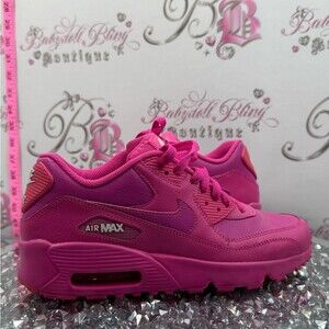 Nike Air Max Women’s Sneakers Hot Pink rare retro bright pink air bubble